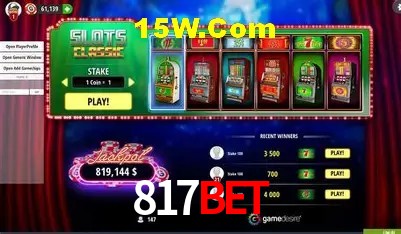 Jogos de Slot 817bet